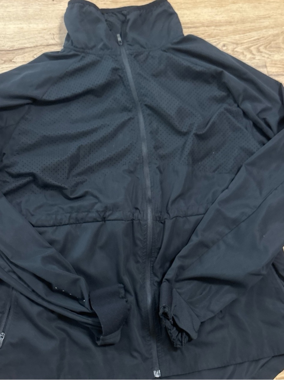 Champion Black Lightweight Windbreaker Jacket